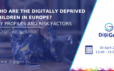 Digitally deprived children in Europe – webinar and new working paper