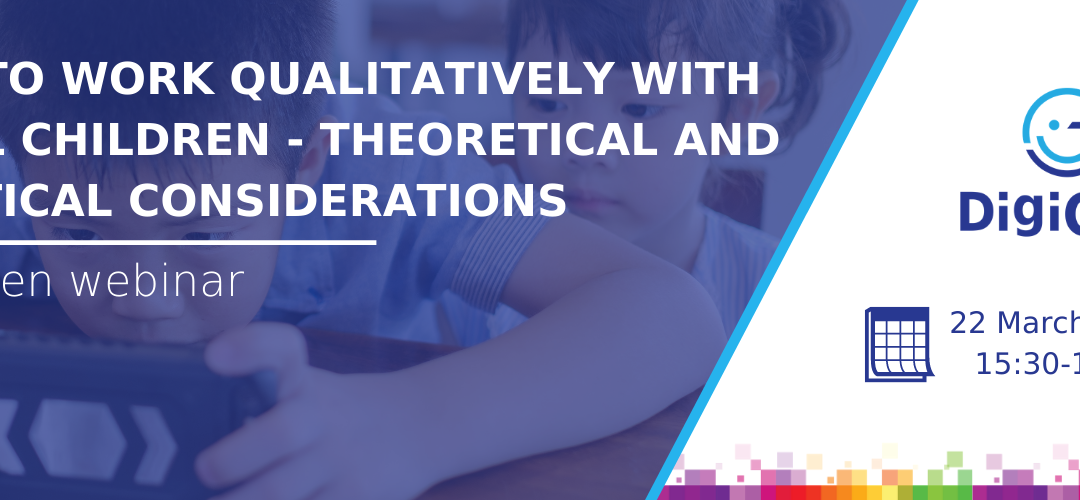 Webinar: How to work qualitatively with small children – theoretical and practical considerations